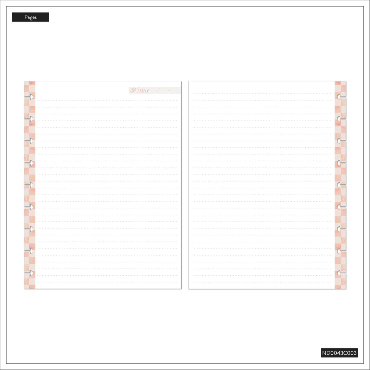 Textured Canvas - Dotted Lined Classic Notebook - 60 Sheets 12 Textured Canvas - Dotted Lined Classic Notebook - 60 Sheets