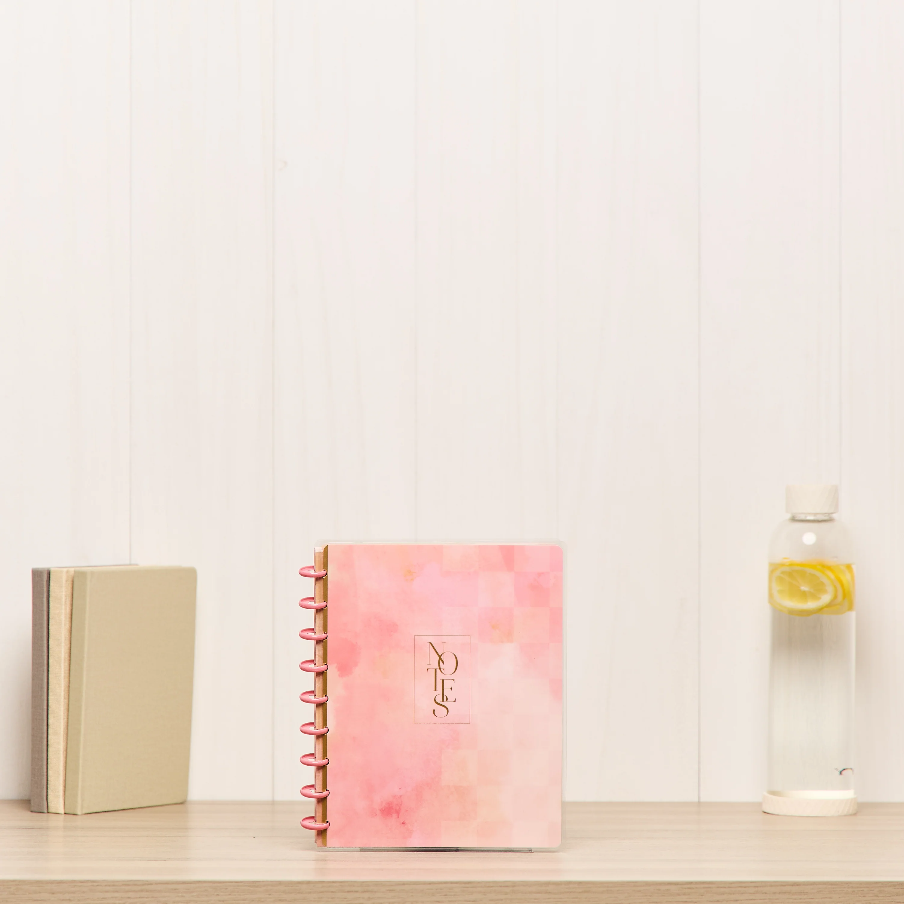 Textured Canvas - Dotted Lined Classic Notebook - 60 Sheets 3 Textured Canvas - Dotted Lined Classic Notebook - 60 Sheets