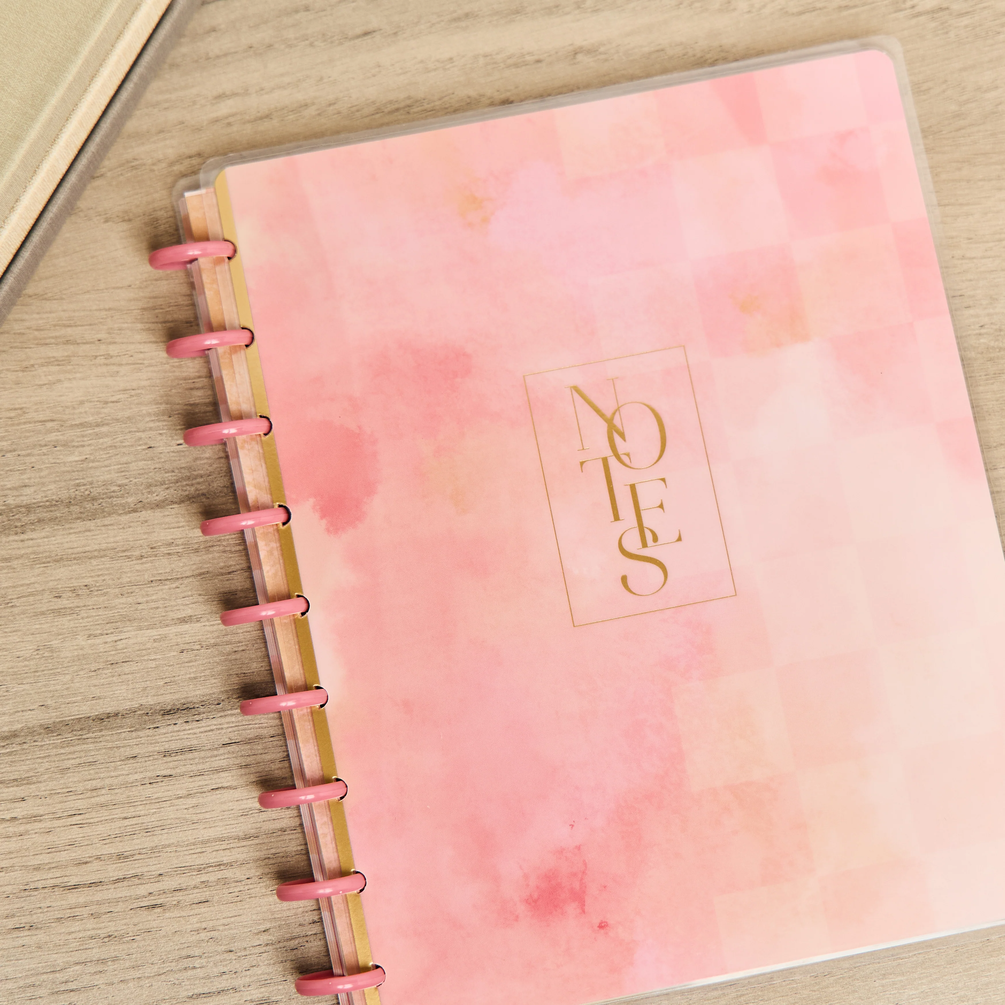 Textured Canvas - Dotted Lined Classic Notebook - 60 Sheets 5 Textured Canvas - Dotted Lined Classic Notebook - 60 Sheets
