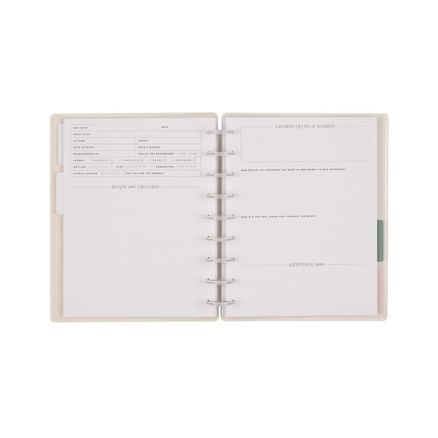 Modern Bookish - Classic Guided Reading Journal - 80 Sheets 20 Modern Bookish - Classic Guided Reading Journal - 80 Sheets