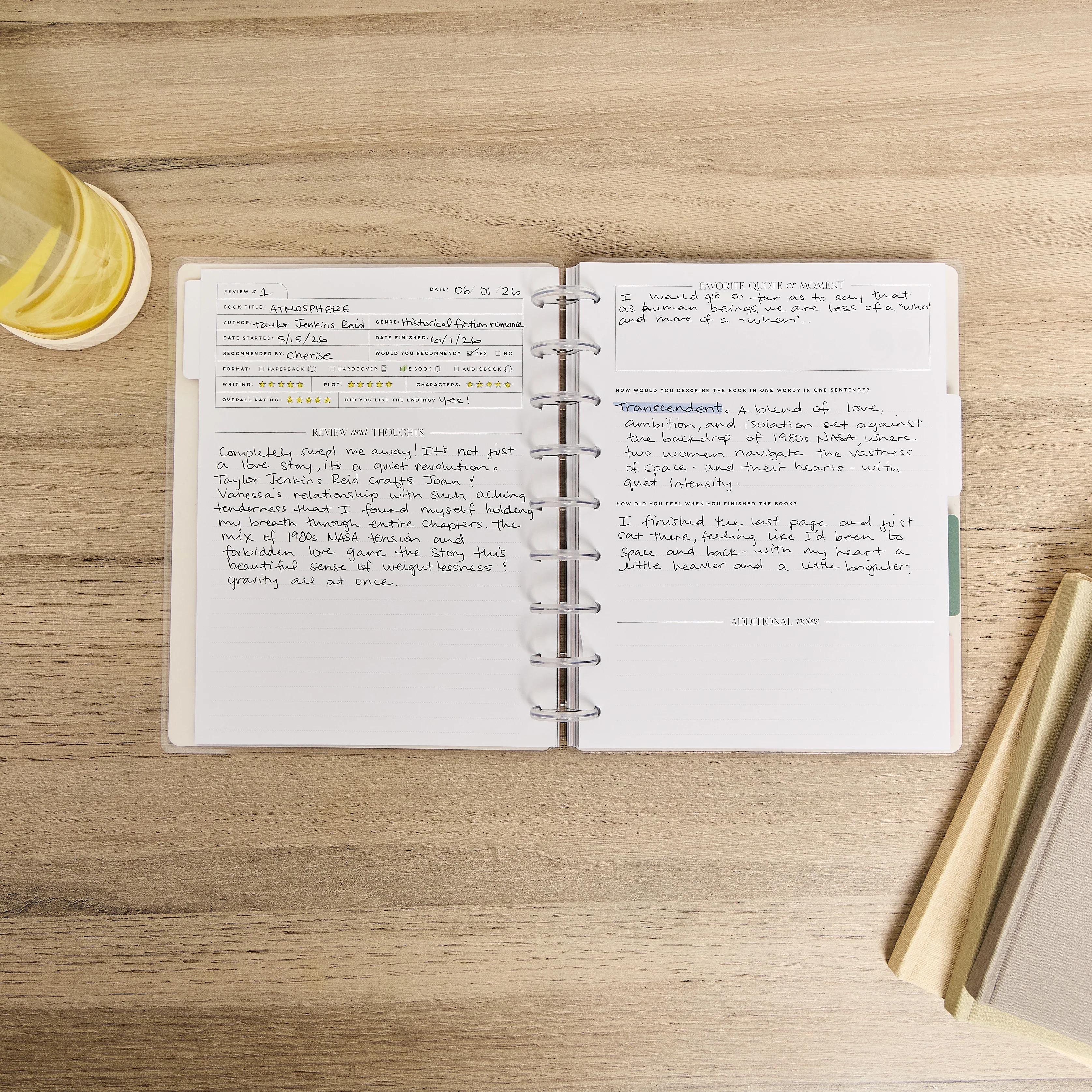 Modern Bookish - Classic Guided Reading Journal - 80 Sheets 6 Modern Bookish - Classic Guided Reading Journal - 80 Sheets