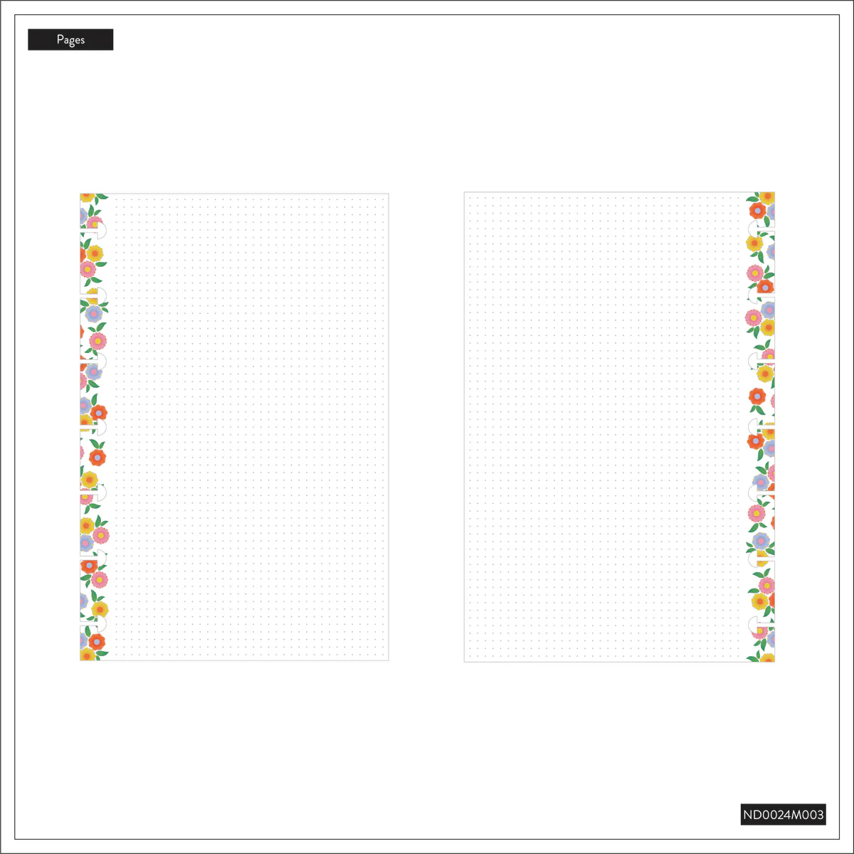 Bloom & Glow - Dot Grid Mini Notebook - 60 Sheets 11 Bloom & Glow - Dot Grid Mini Notebook - 60 Sheets