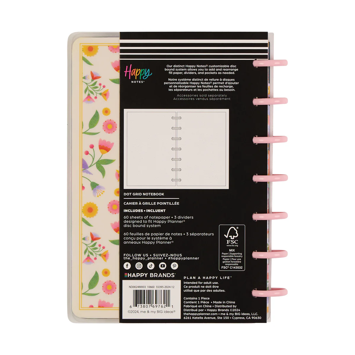 Bloom & Glow - Dot Grid Mini Notebook - 60 Sheets 14 Bloom & Glow - Dot Grid Mini Notebook - 60 Sheets