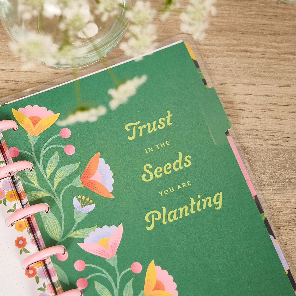 Bloom & Glow - Dot Grid Mini Notebook - 60 Sheets 2 Bloom & Glow - Dot Grid Mini Notebook - 60 Sheets