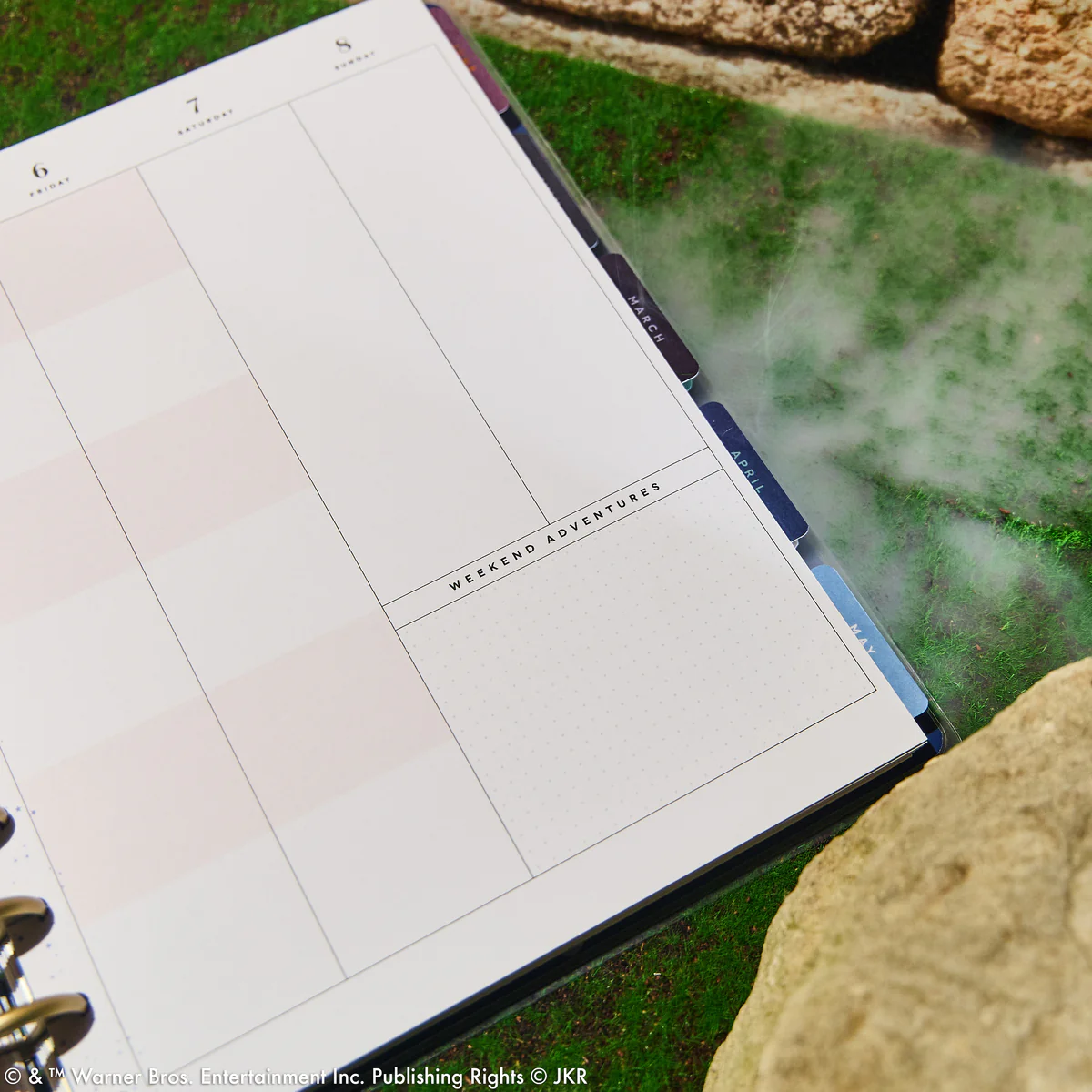 2026 Harry Potter Enchanted Grounds Customizable Planner - Big Color Block Layout - 12 Months 10 2026 Harry Potter Enchanted Grounds Customizable Planner - Big Color Block Layout - 12 Months