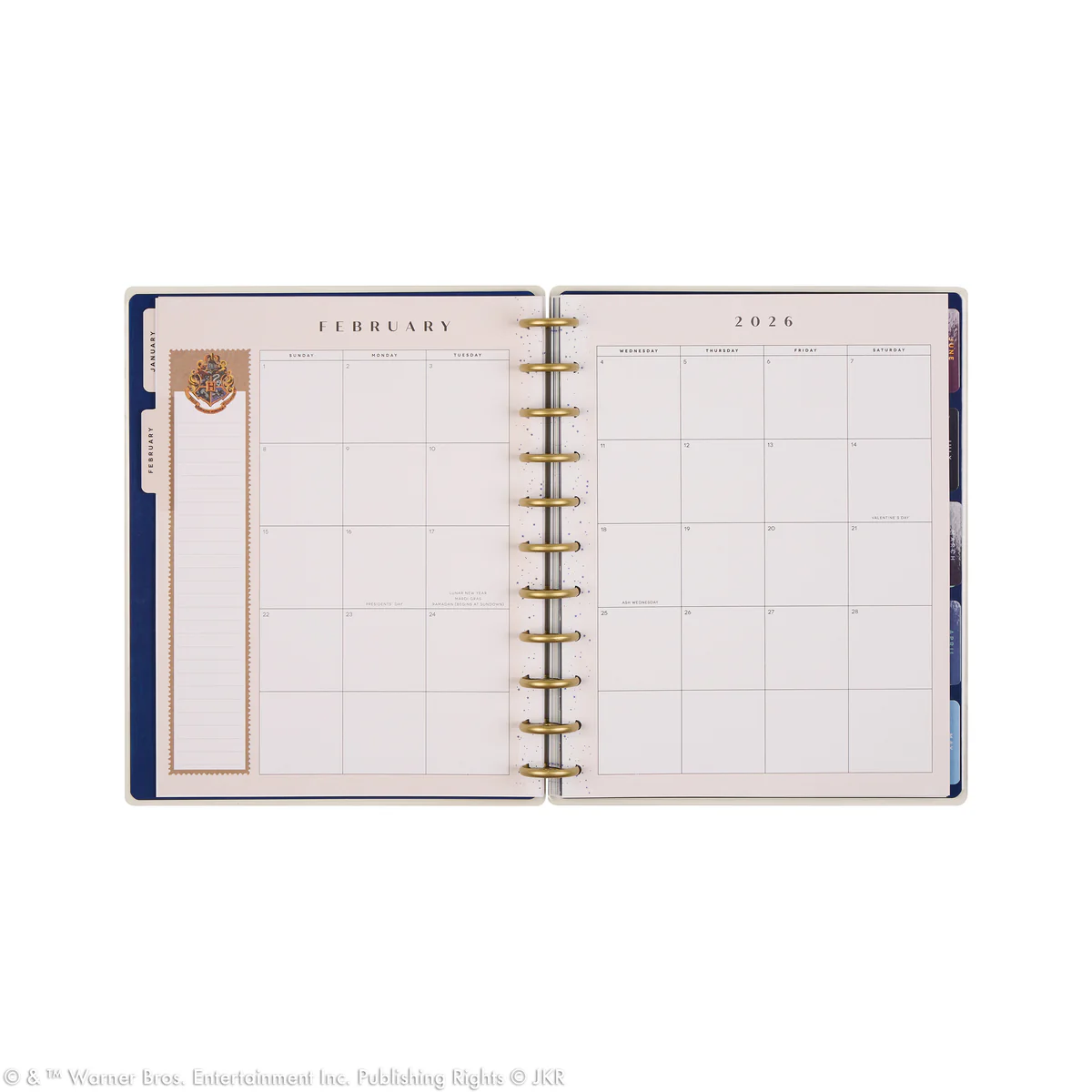 2026 Harry Potter Enchanted Grounds Customizable Planner - Big Color Block Layout - 12 Months 15 2026 Harry Potter Enchanted Grounds Customizable Planner - Big Color Block Layout - 12 Months