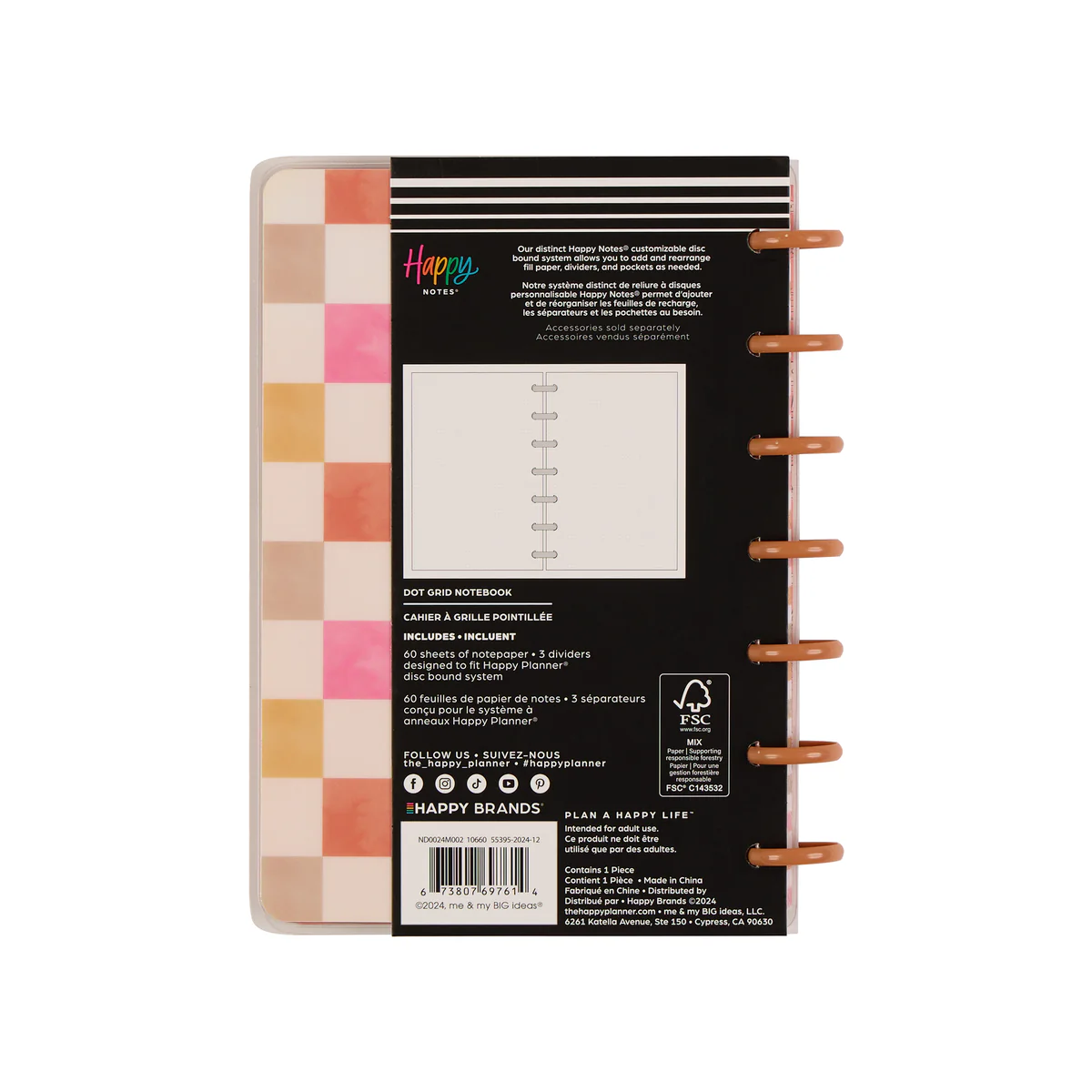 Cafécore - Dot Grid Mini Notebook - 60 Sheets 11 Cafécore - Dot Grid Mini Notebook - 60 Sheets