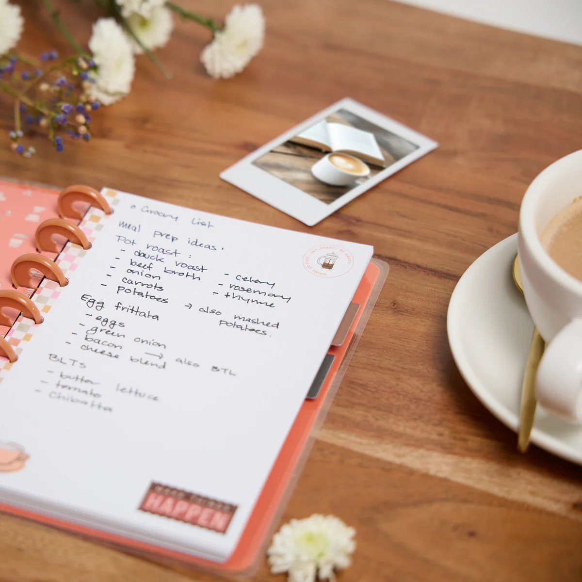 Cafécore - Dot Grid Mini Notebook - 60 Sheets