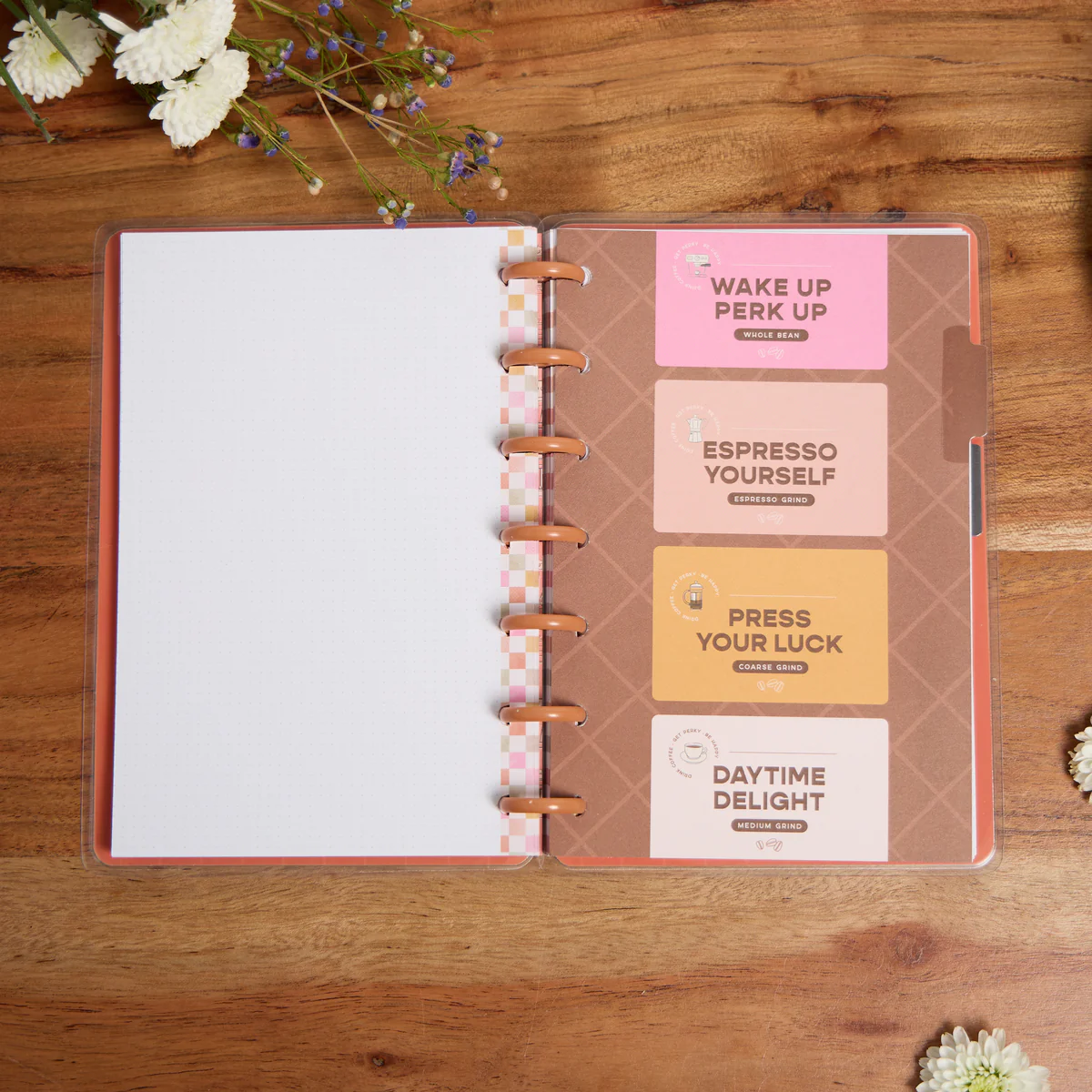 Cafécore - Dot Grid Mini Notebook - 60 Sheets