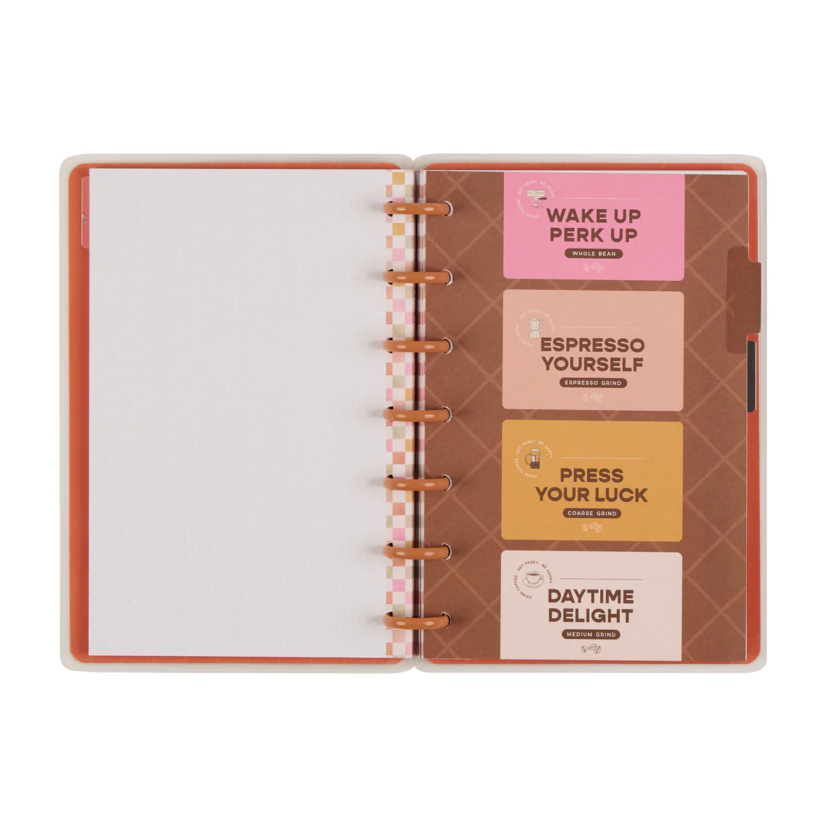 Cafécore - Dot Grid Mini Notebook - 60 Sheets 5 Cafécore - Dot Grid Mini Notebook - 60 Sheets