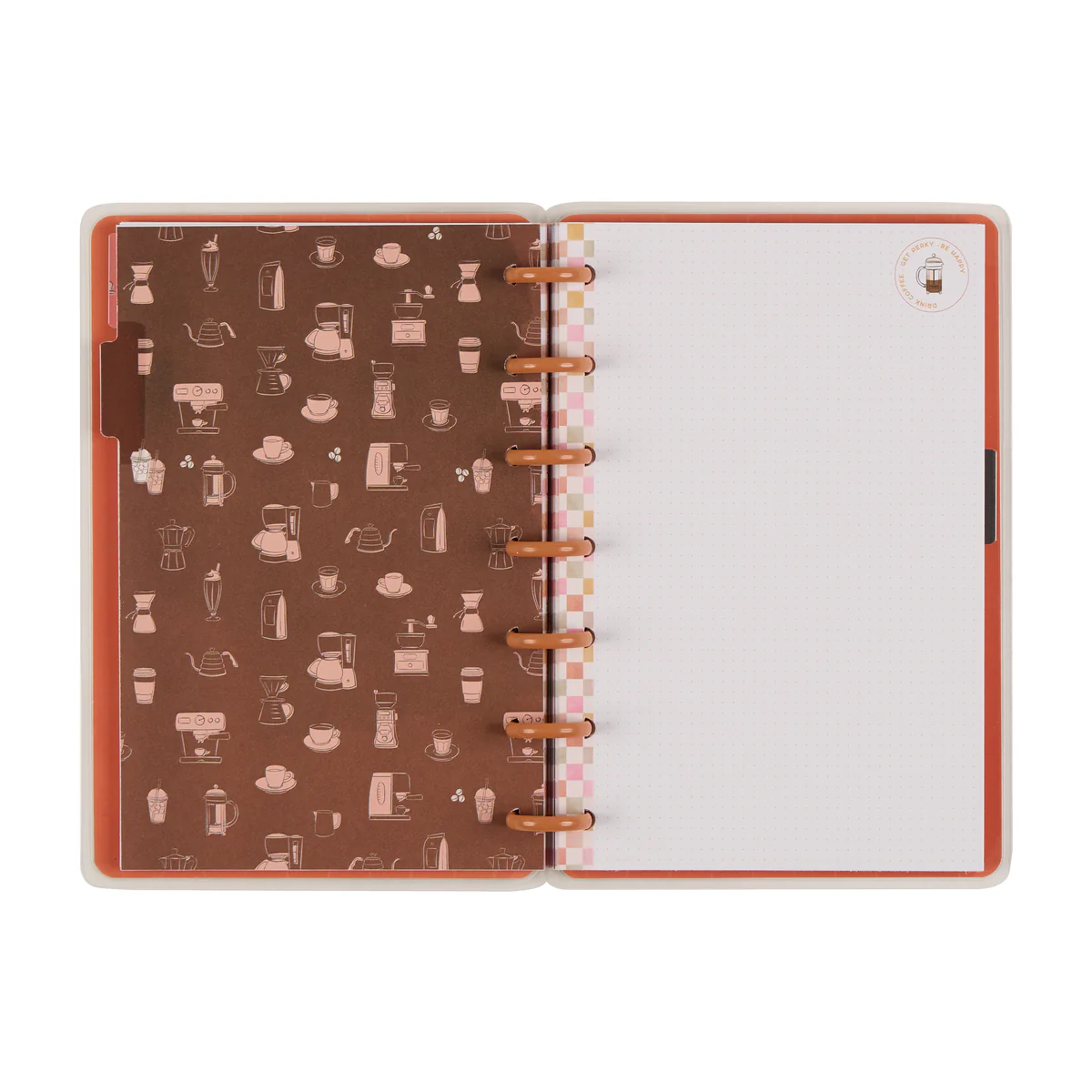 Cafécore - Dot Grid Mini Notebook - 60 Sheets 6 Cafécore - Dot Grid Mini Notebook - 60 Sheets
