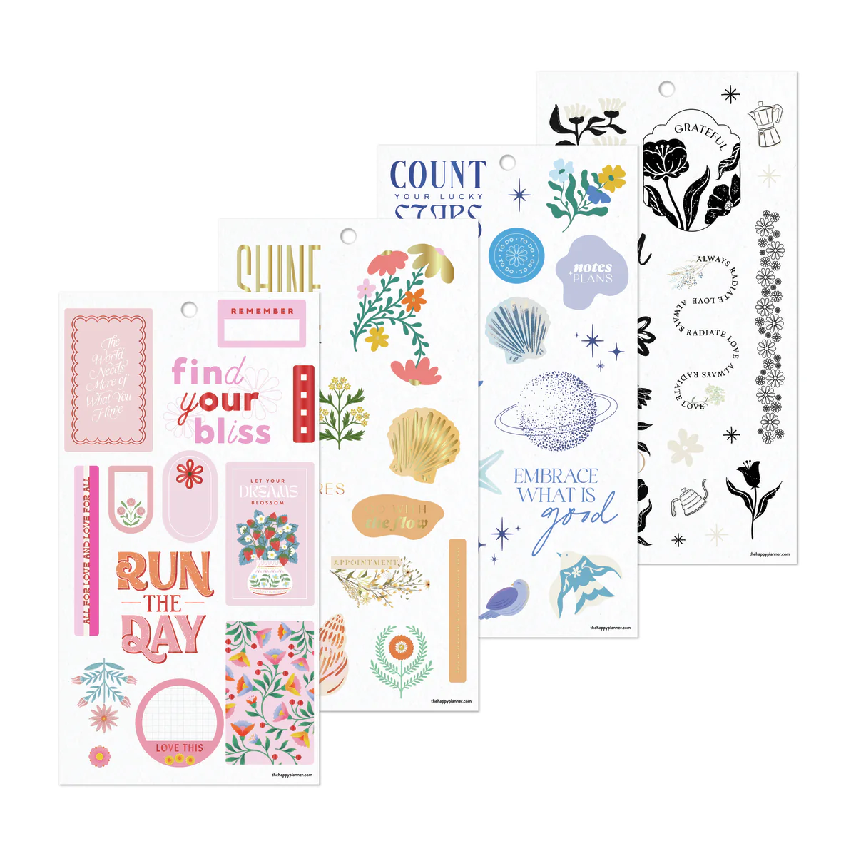 Coordinated Colors - Value Pack Stickers 10 Coordinated Colors - Value Pack Stickers