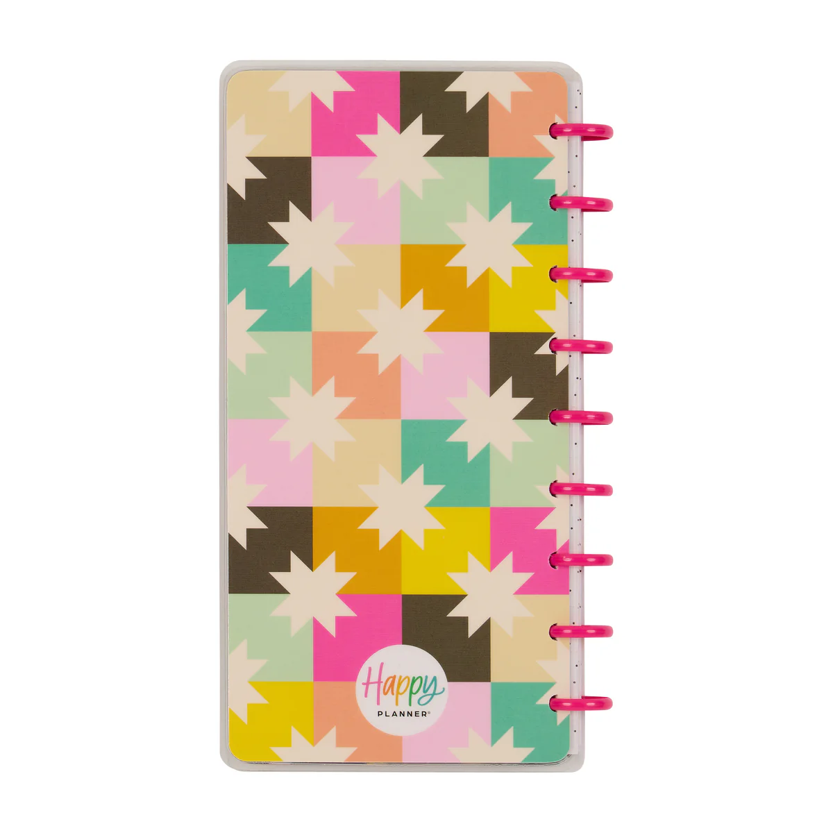 2025–2026 Happy Patchwork Customizable Planner - Skinny Classic Horizontal Layout - 12 Months 15 2025–2026 Happy Patchwork Customizable Planner - Skinny Classic Horizontal Layout - 12 Months