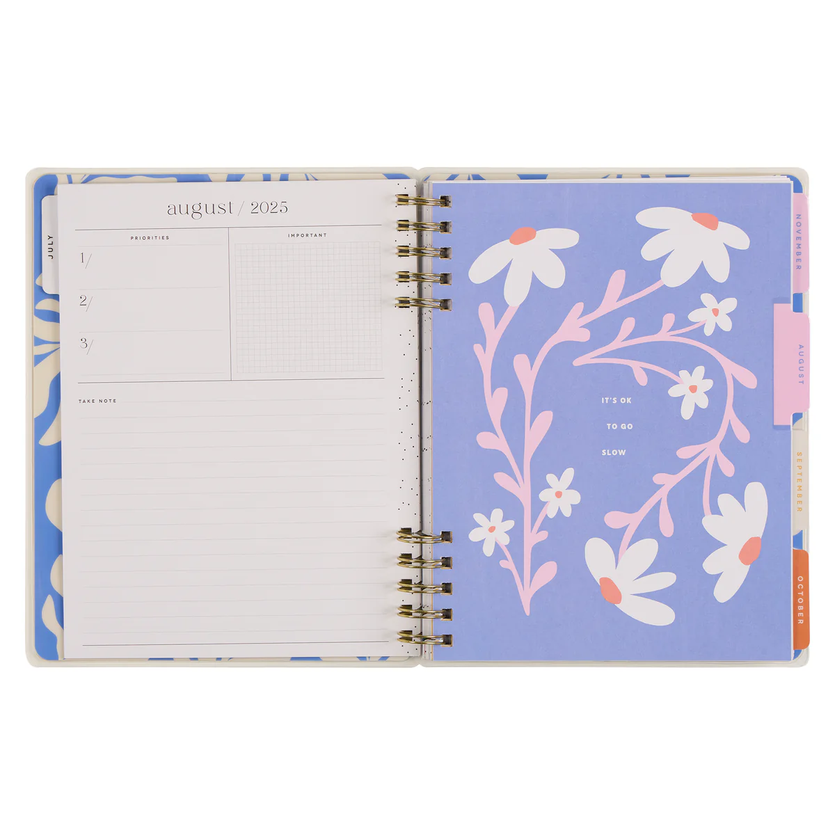 2025–2026 In the Moment Customizable Spiral Planner - Classic Vertical Layout - 12 Months 10 2025–2026 In the Moment Customizable Spiral Planner - Classic Vertical Layout - 12 Months