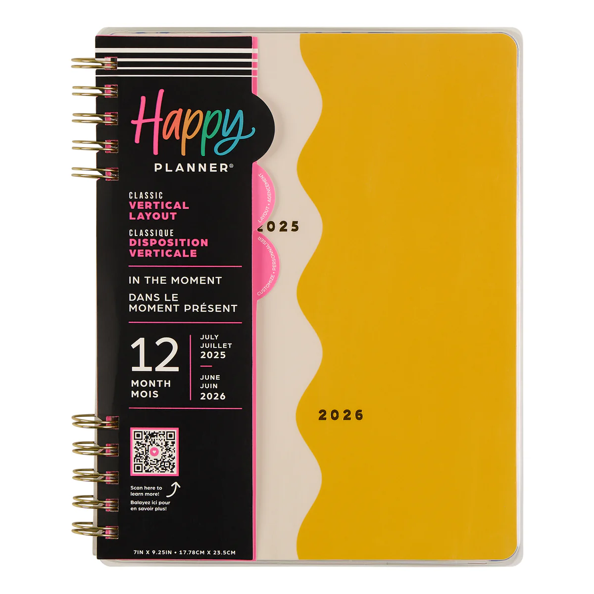 2025–2026 In the Moment Customizable Spiral Planner - Classic Vertical Layout - 12 Months 16 2025–2026 In the Moment Customizable Spiral Planner - Classic Vertical Layout - 12 Months