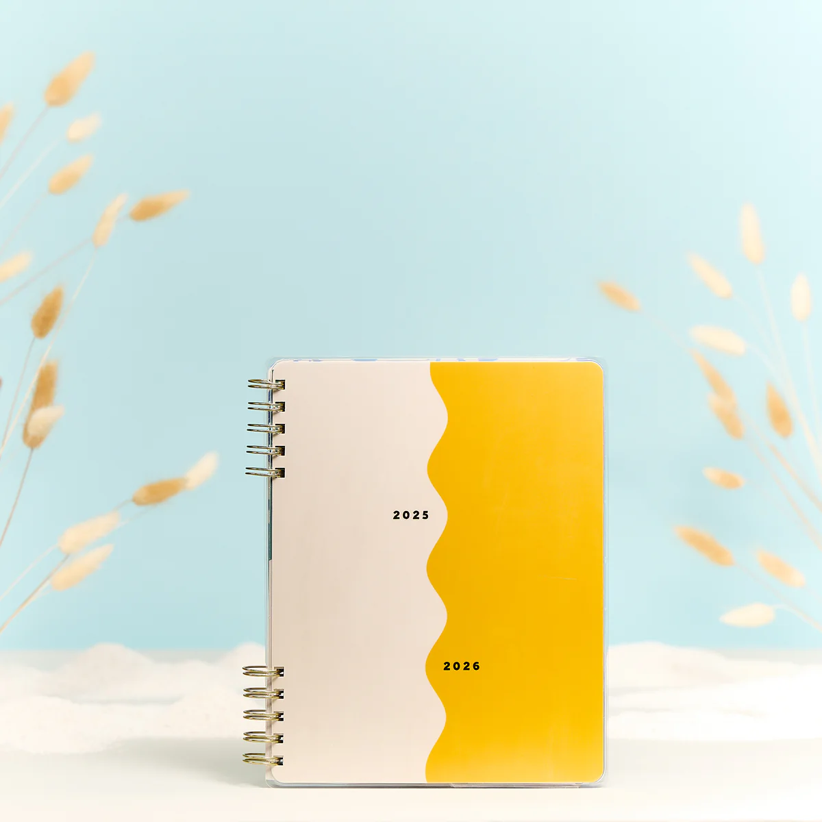 2025–2026 In the Moment Customizable Spiral Planner - Classic Vertical Layout - 12 Months