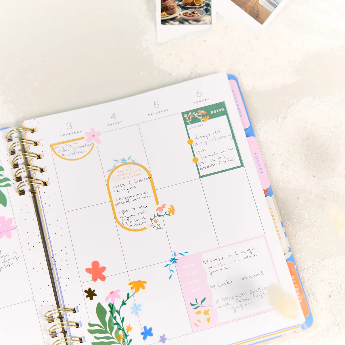 2025–2026 In the Moment Customizable Spiral Planner - Classic Vertical Layout - 12 Months 6 2025–2026 In the Moment Customizable Spiral Planner - Classic Vertical Layout - 12 Months