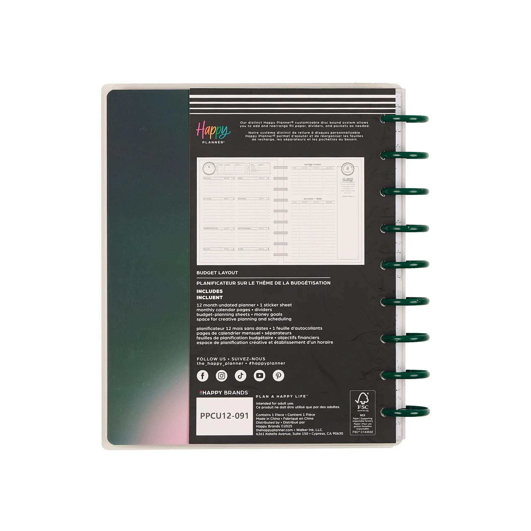 Undated Savvy Budgeter Customizable Budget Planner - Classic Budget Layout - 12 Months 25 Undated Savvy Budgeter Customizable Budget Planner - Classic Budget Layout - 12 Months