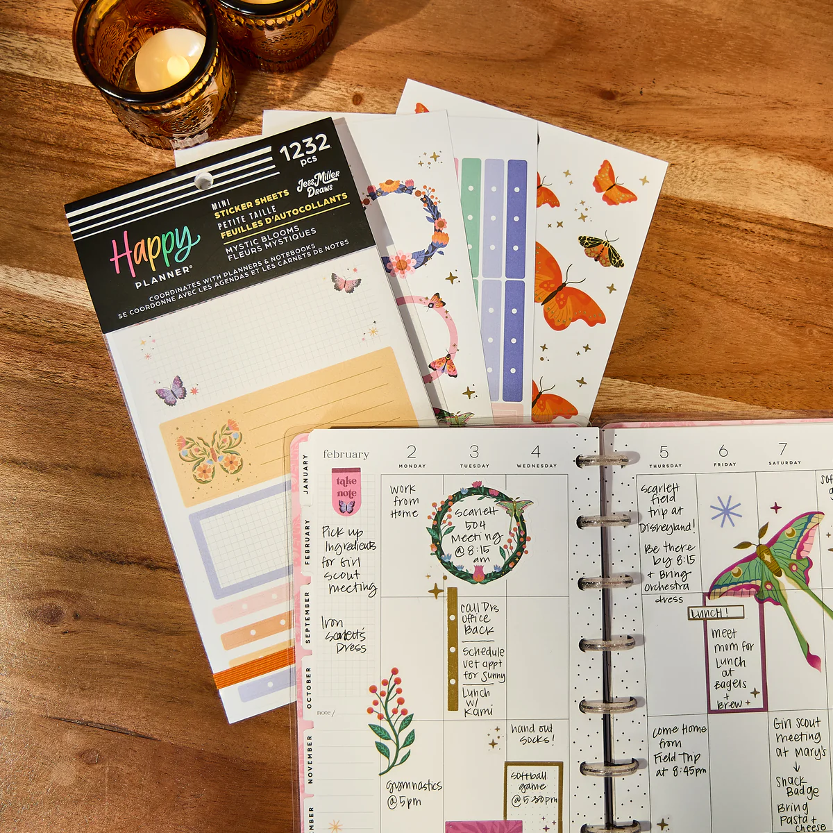 Mystic Blooms - Value Pack Stickers - Mini 4 Mystic Blooms - Value Pack Stickers - Mini