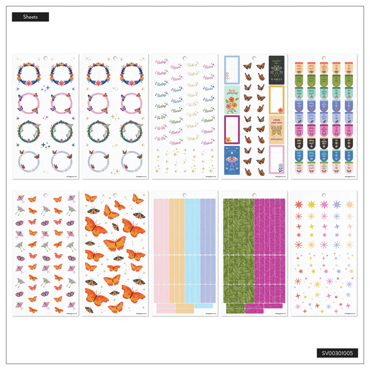 Mystic Blooms - Value Pack Stickers - Mini 7 Mystic Blooms - Value Pack Stickers - Mini