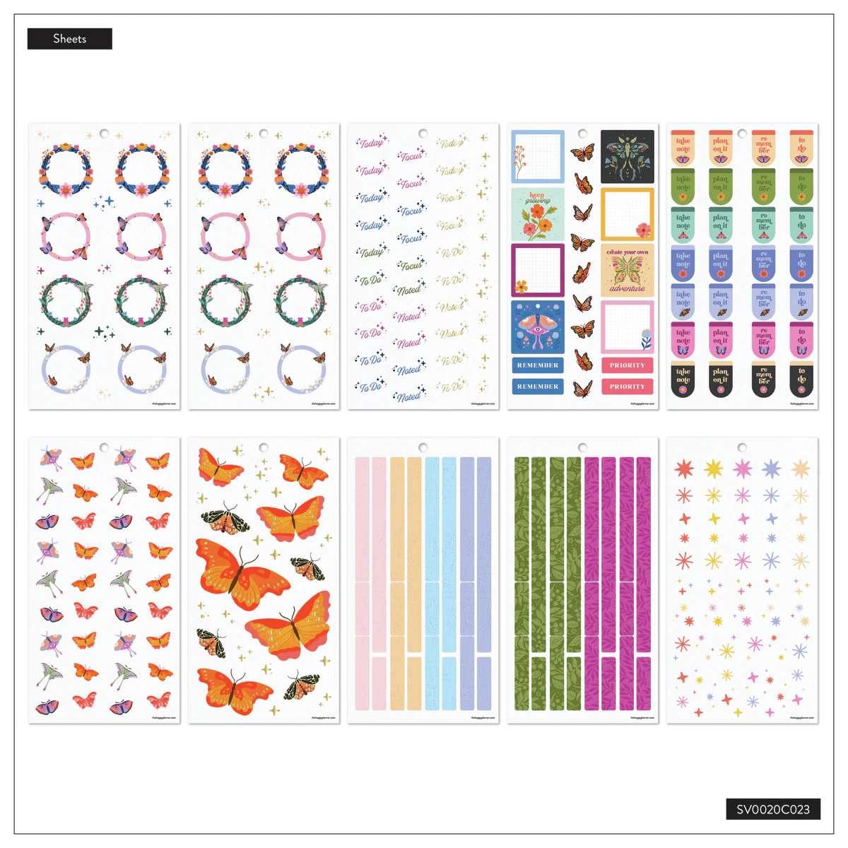Mystic Blooms - Value Pack Stickers 10 Mystic Blooms - Value Pack Stickers
