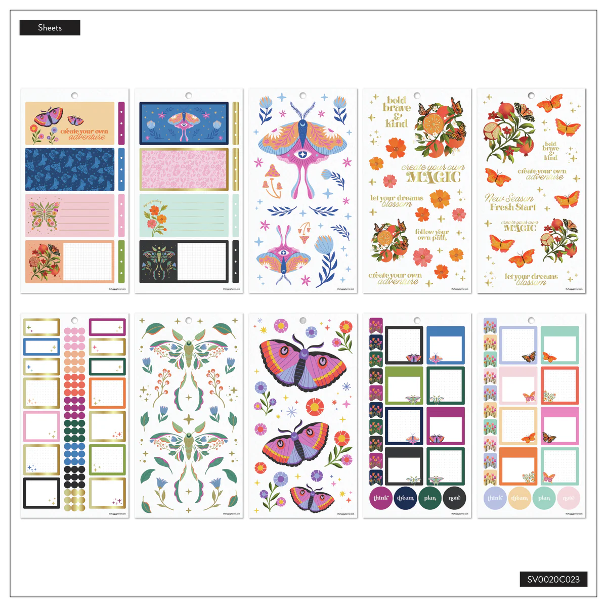 Mystic Blooms - Value Pack Stickers 11 Mystic Blooms - Value Pack Stickers