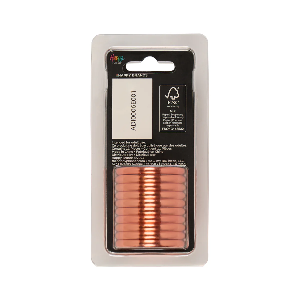 Coral - Expander Metal Disc Set 6 Coral - Expander Metal Disc Set