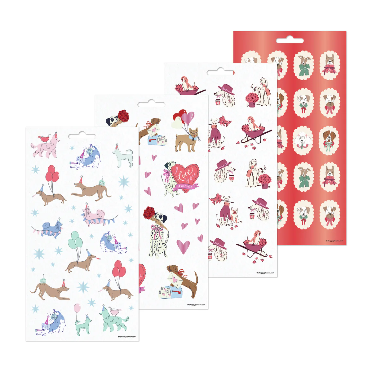 Pawsitive Seasonal Dogs - 10 Sticker Sheets 10 Pawsitive Seasonal Dogs - 10 Sticker Sheets