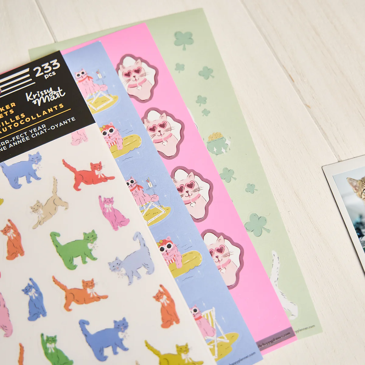 Purrfect Seasonal Cats - 10 Sticker Sheets 4 Purrfect Seasonal Cats - 10 Sticker Sheets