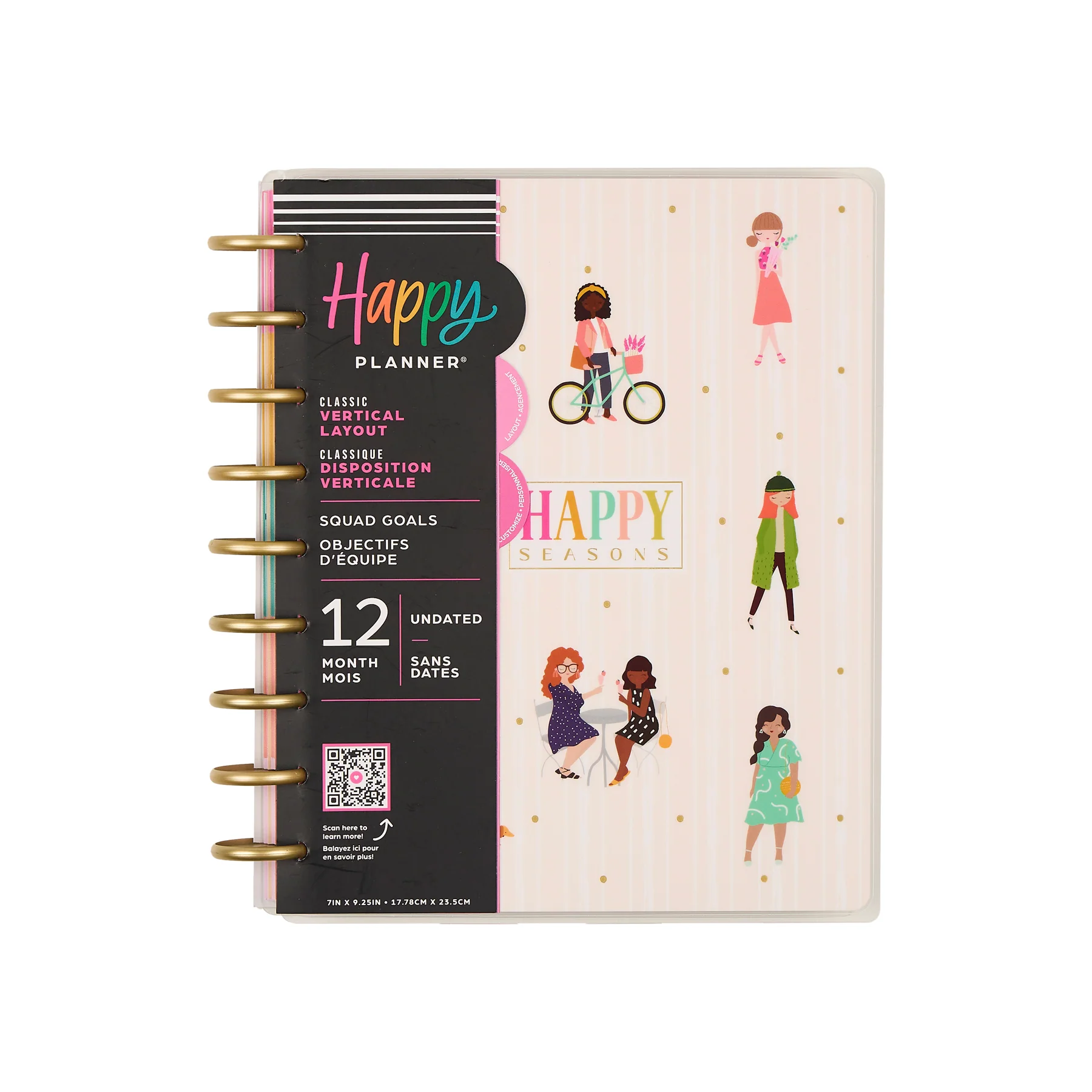 Undated OG Seasonal Squad Goals Customizable Planner - Classic Vertical Planner - 12 Months 21 Undated OG Seasonal Squad Goals Customizable Planner - Classic Vertical Planner - 12 Months