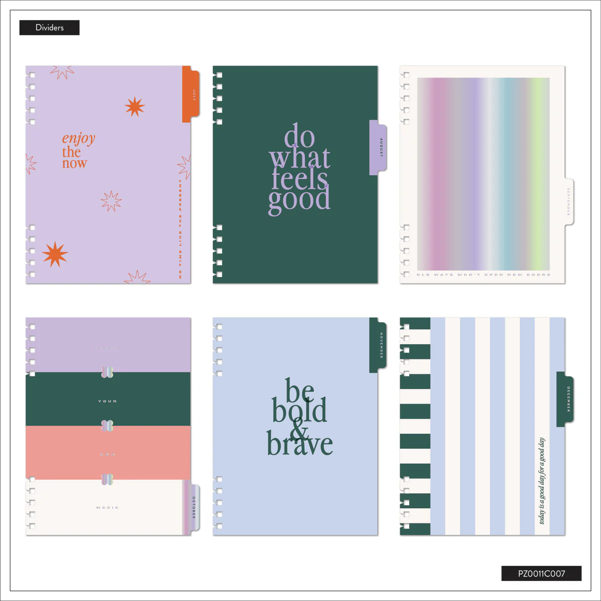 2025–2026 Soft Pop Customizable Spiral Planner - Classic Horizontal Layout - 12 Months 12 2025–2026 Soft Pop Customizable Spiral Planner - Classic Horizontal Layout - 12 Months