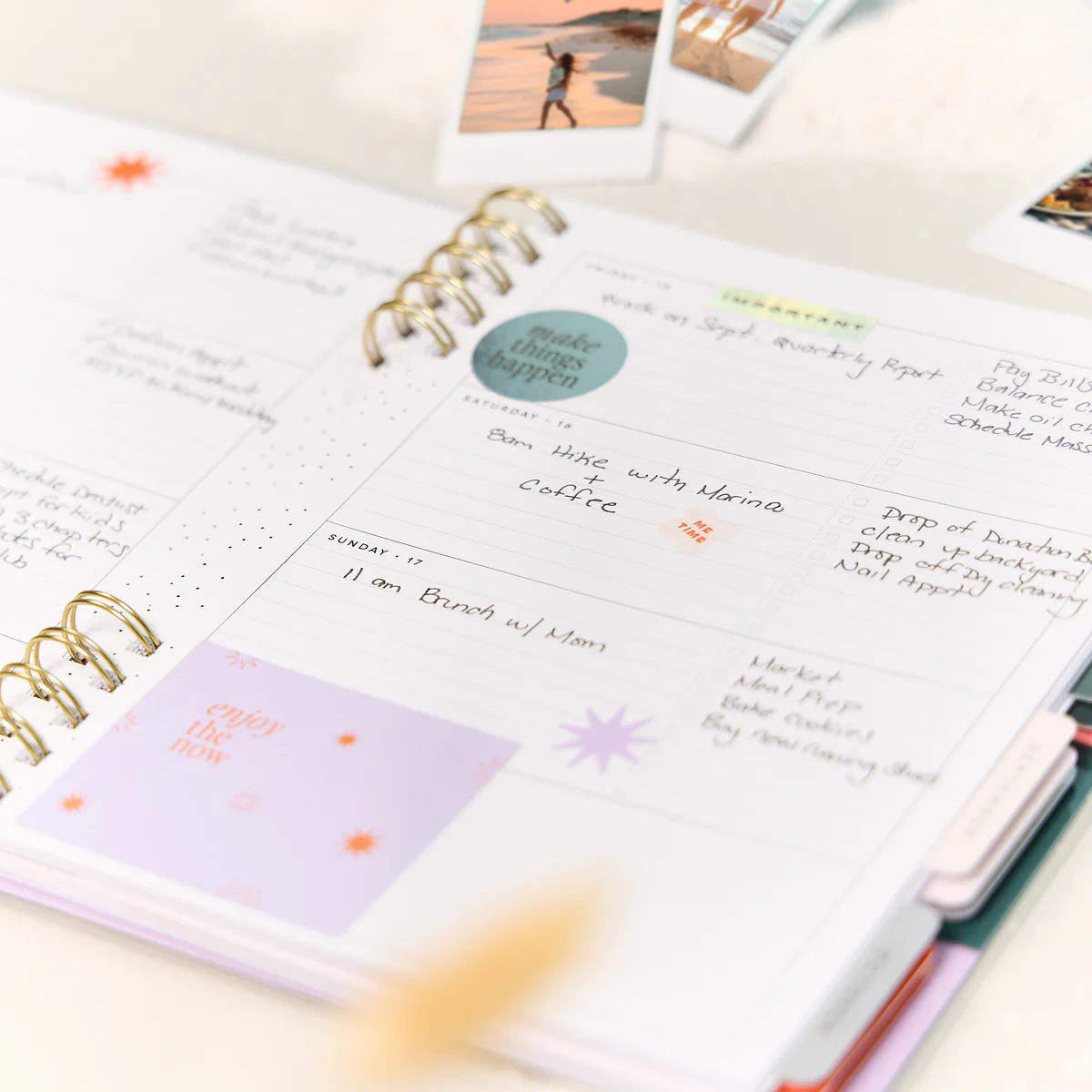 2025–2026 Soft Pop Customizable Spiral Planner - Classic Horizontal Layout - 12 Months 4 2025–2026 Soft Pop Customizable Spiral Planner - Classic Horizontal Layout - 12 Months