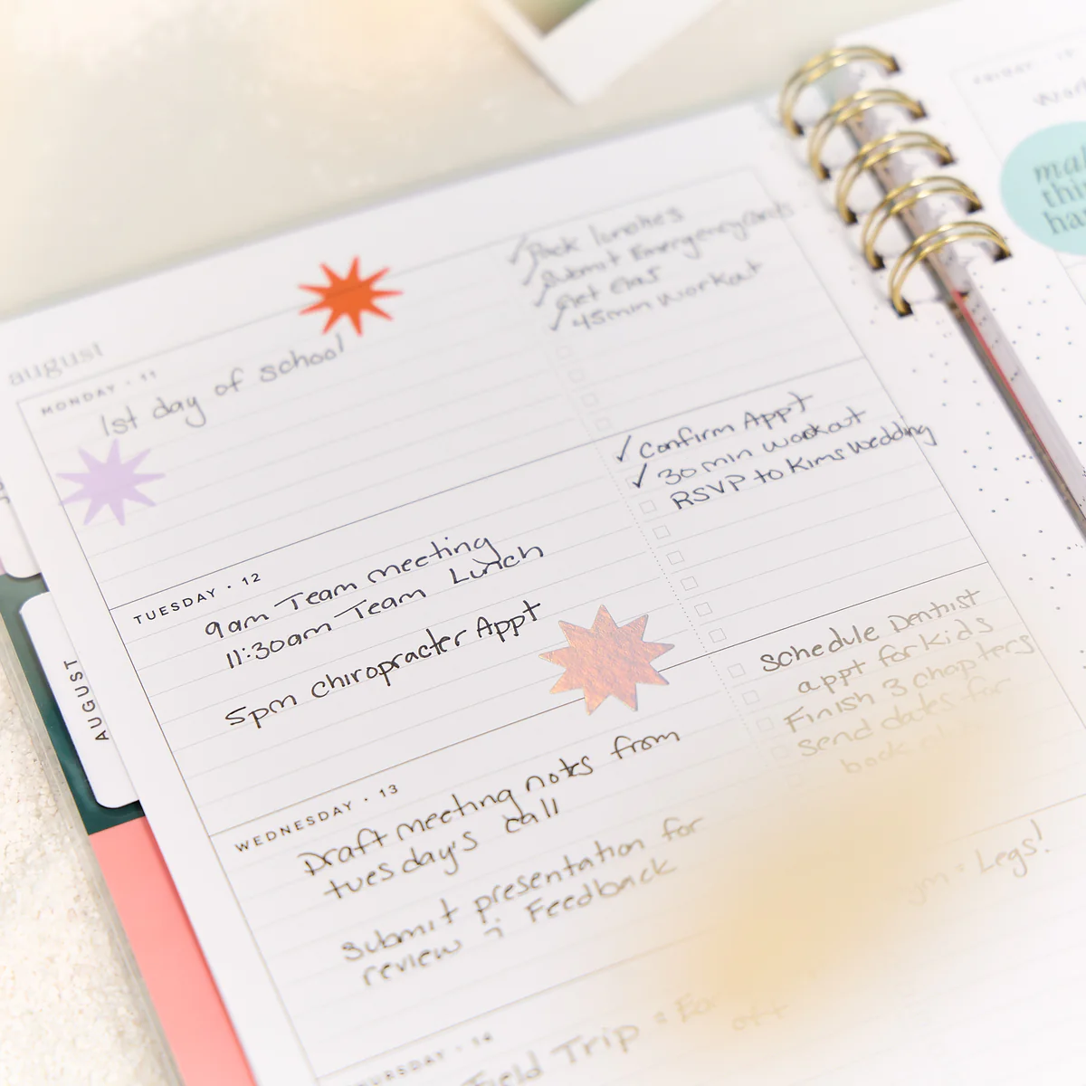2025–2026 Soft Pop Customizable Spiral Planner - Classic Horizontal Layout - 12 Months 5 2025–2026 Soft Pop Customizable Spiral Planner - Classic Horizontal Layout - 12 Months