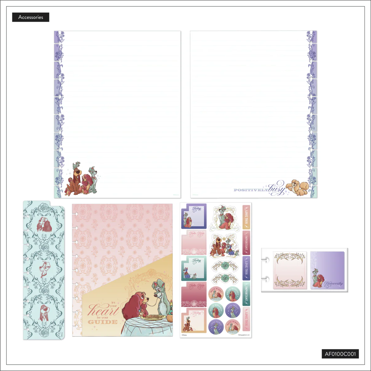 Disney Lady & The Tramp - Classic Accessory Pack 7 Disney Lady & The Tramp - Classic Accessory Pack