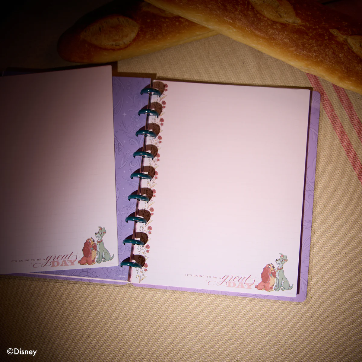 Disney Lady & The Tramp - Dotted Lined Classic Filler Paper - 40 Sheets 2 Disney Lady & The Tramp - Dotted Lined Classic Filler Paper - 40 Sheets