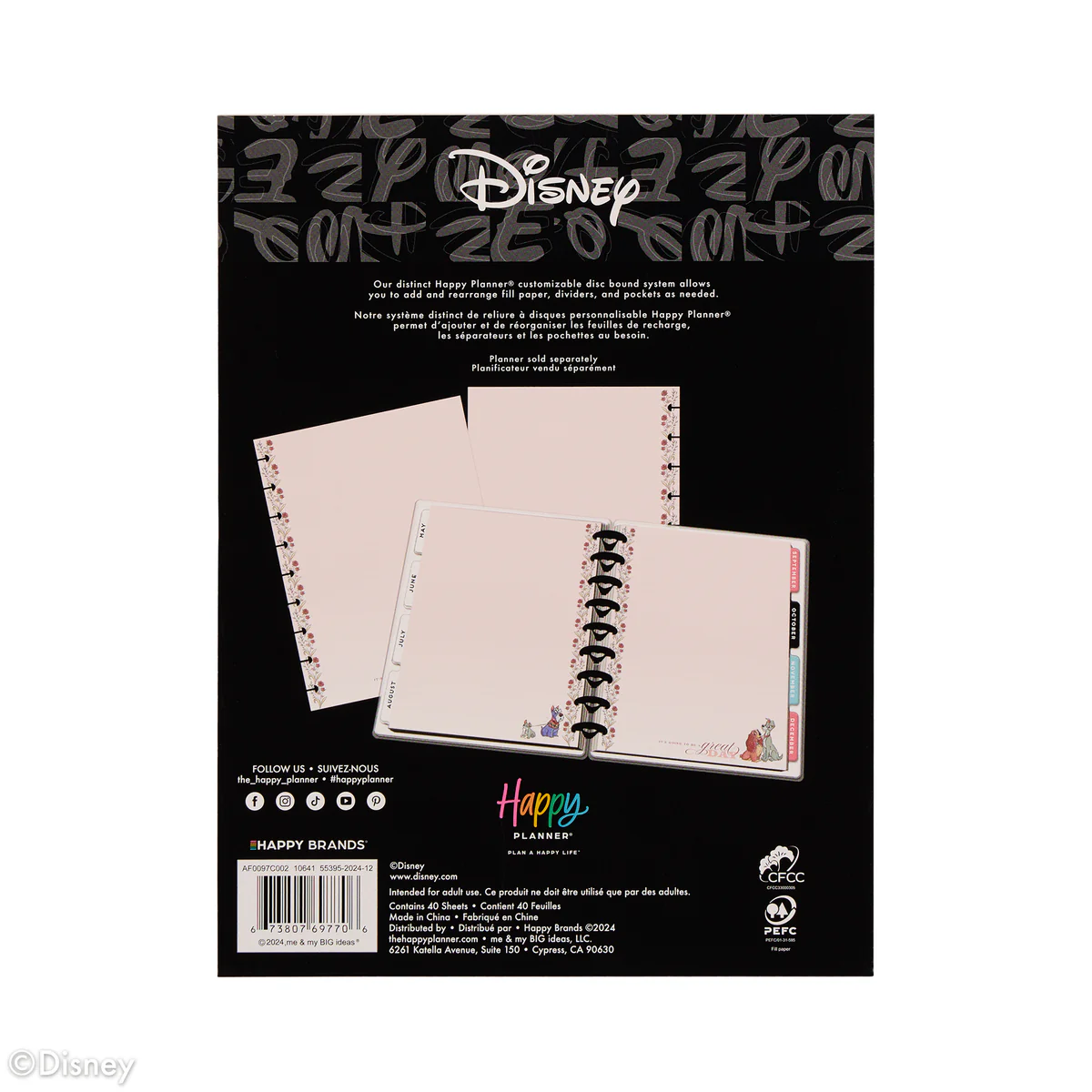 Disney Lady & The Tramp - Dotted Lined Classic Filler Paper - 40 Sheets 7 Disney Lady & The Tramp - Dotted Lined Classic Filler Paper - 40 Sheets