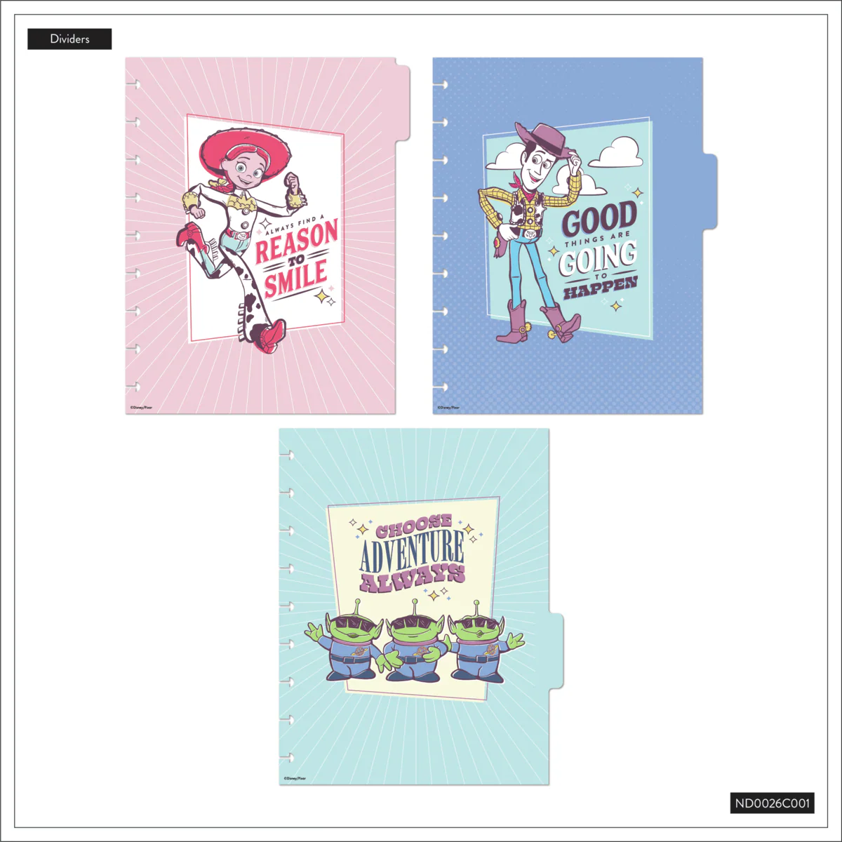 Disney & Pixar Toy Story 30th Anniversary - Dotted Lined Classic Notebook - 60 Sheets 6 Disney & Pixar Toy Story 30th Anniversary - Dotted Lined Classic Notebook - 60 Sheets