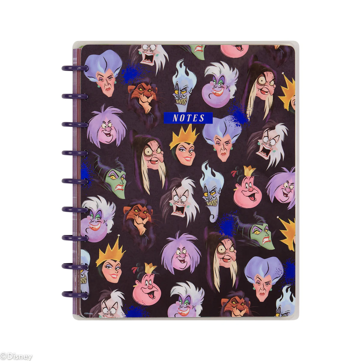 Disney Villains - Dotted Lined Classic Notebook - 60 Sheets