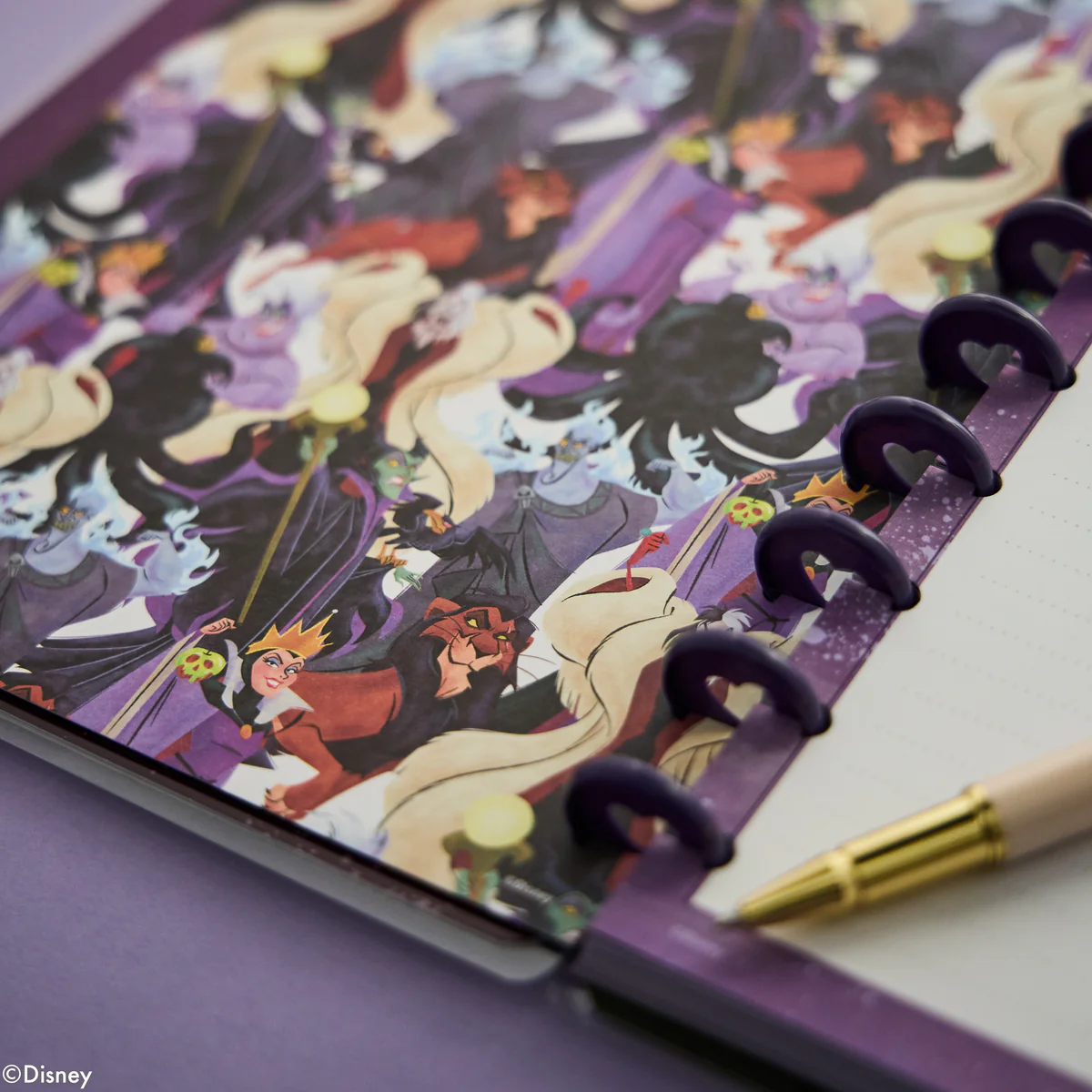 Disney Villains - Dotted Lined Classic Notebook - 60 Sheets