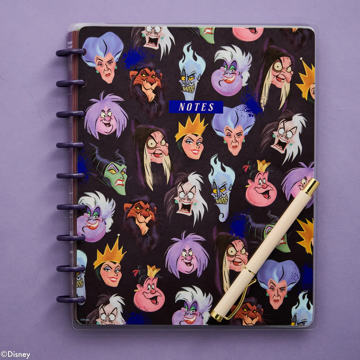 Disney Villains - Dotted Lined Classic Notebook - 60 Sheets