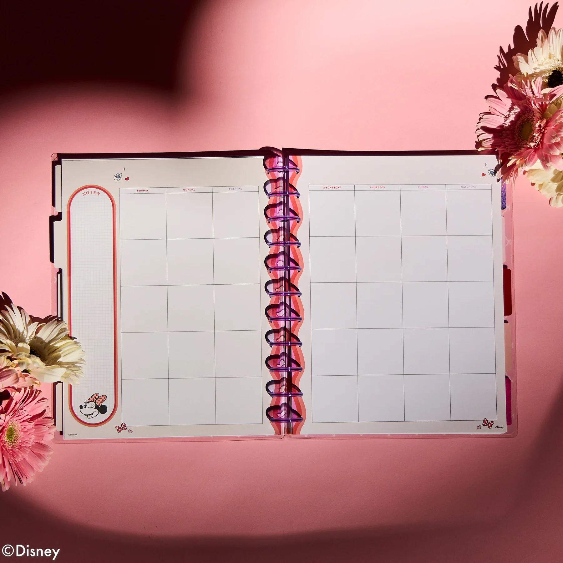 Undated Disney Minnie Mouse Bow Happy Customizable Planner - Big Horizontal Layout - 12 Months 10 Undated Disney Minnie Mouse Bow Happy Customizable Planner - Big Horizontal Layout - 12 Months