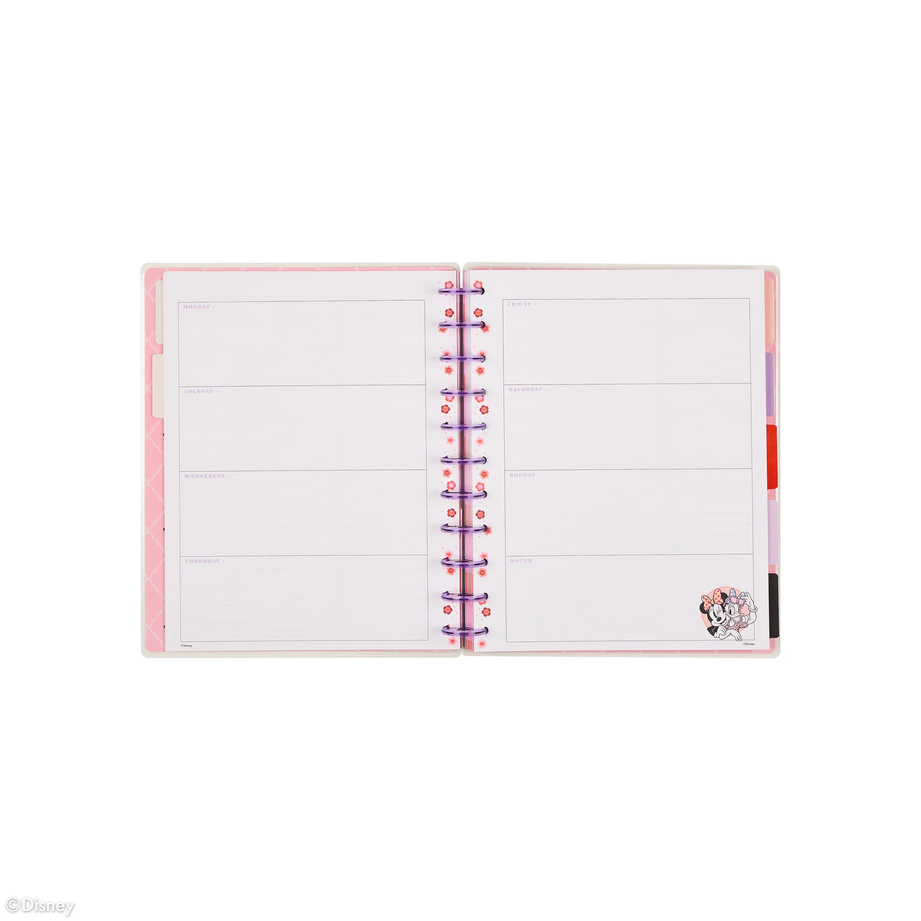 Undated Disney Minnie Mouse Bow Happy Customizable Planner - Big Horizontal Layout - 12 Months 16 Undated Disney Minnie Mouse Bow Happy Customizable Planner - Big Horizontal Layout - 12 Months