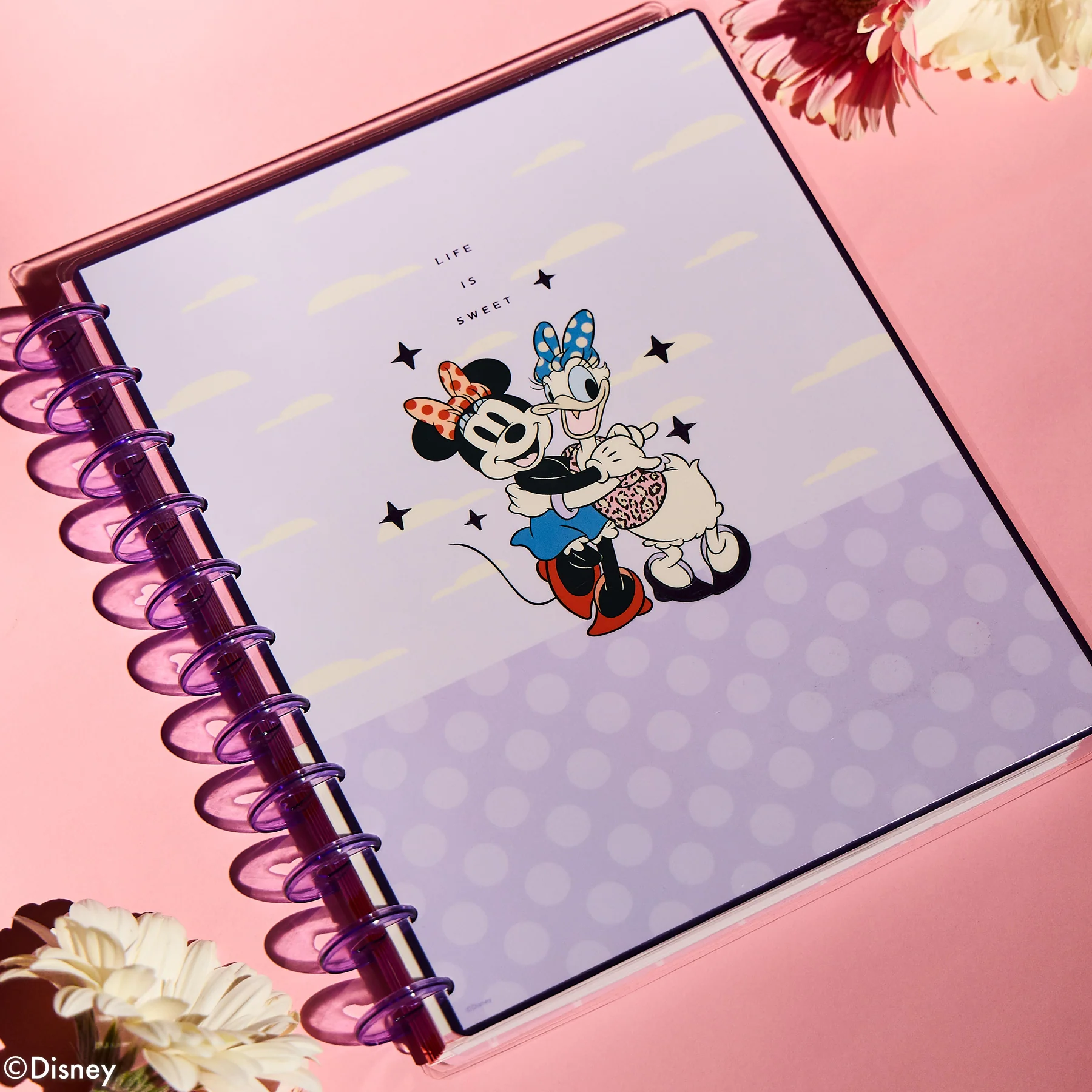 Undated Disney Minnie Mouse Bow Happy Customizable Planner - Big Horizontal Layout - 12 Months 7 Undated Disney Minnie Mouse Bow Happy Customizable Planner - Big Horizontal Layout - 12 Months