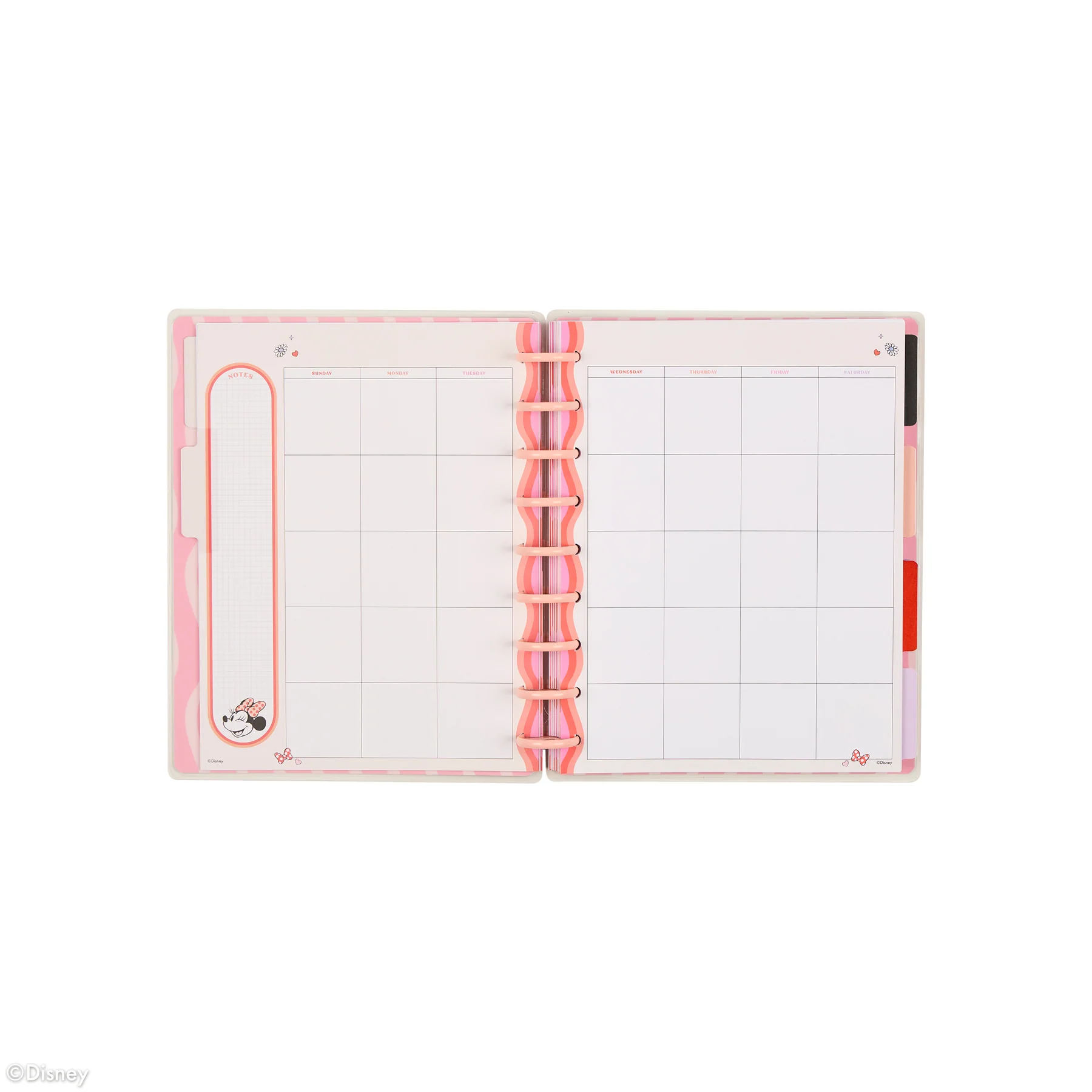 Undated Disney Minnie Mouse Bow Happy Customizable Planner - Classic Dashboard Layout - 12 Months 18 Undated Disney Minnie Mouse Bow Happy Customizable Planner - Classic Dashboard Layout - 12 Months