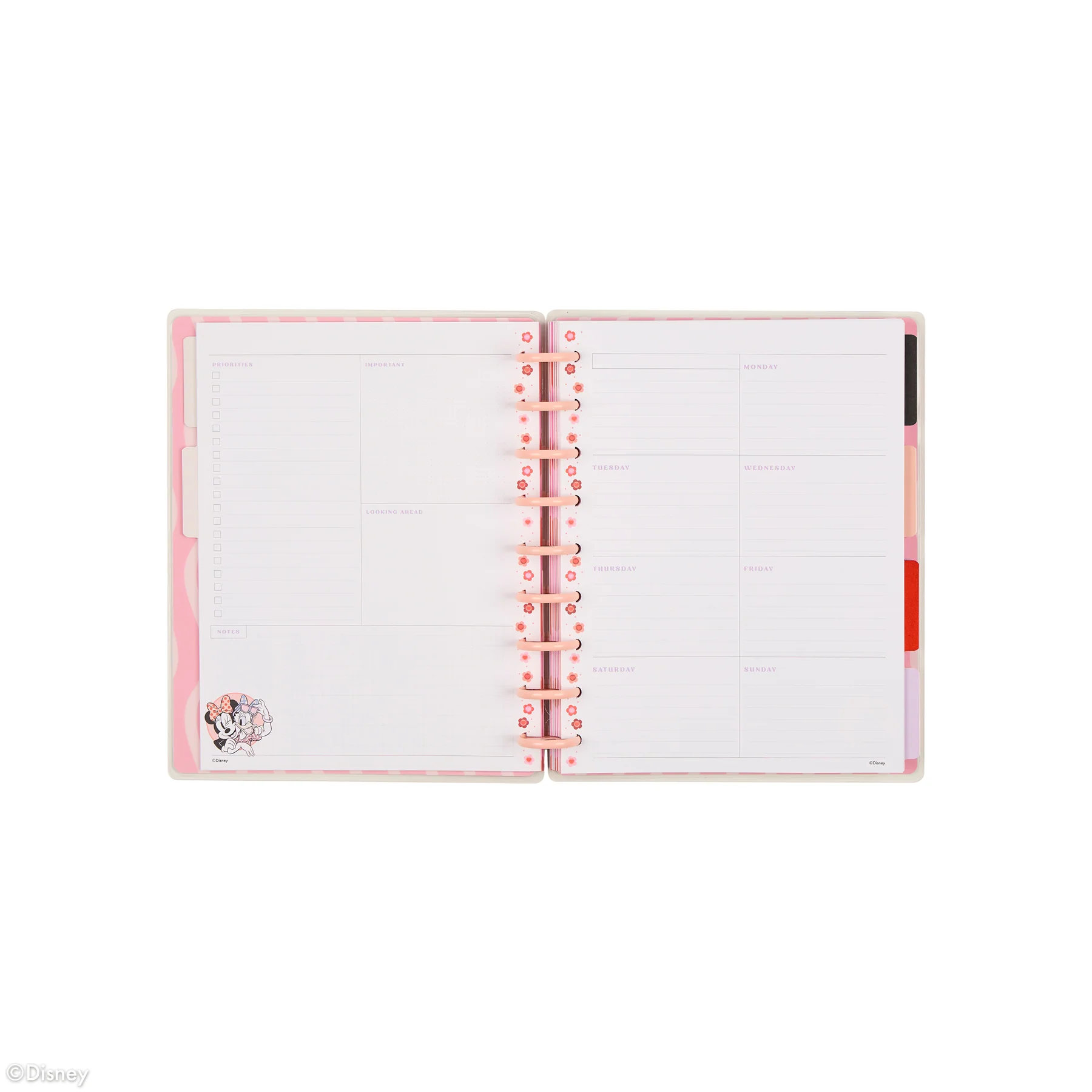 Undated Disney Minnie Mouse Bow Happy Customizable Planner - Classic Dashboard Layout - 12 Months 19 Undated Disney Minnie Mouse Bow Happy Customizable Planner - Classic Dashboard Layout - 12 Months