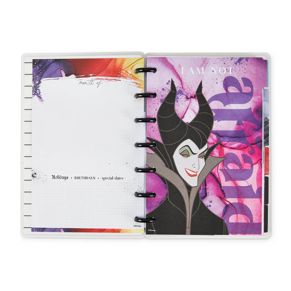 Undated Disney© Villains Mini Dashboard Happy Planner - 12 Months 2 Undated Disney© Villains Mini Dashboard Happy Planner - 12 Months