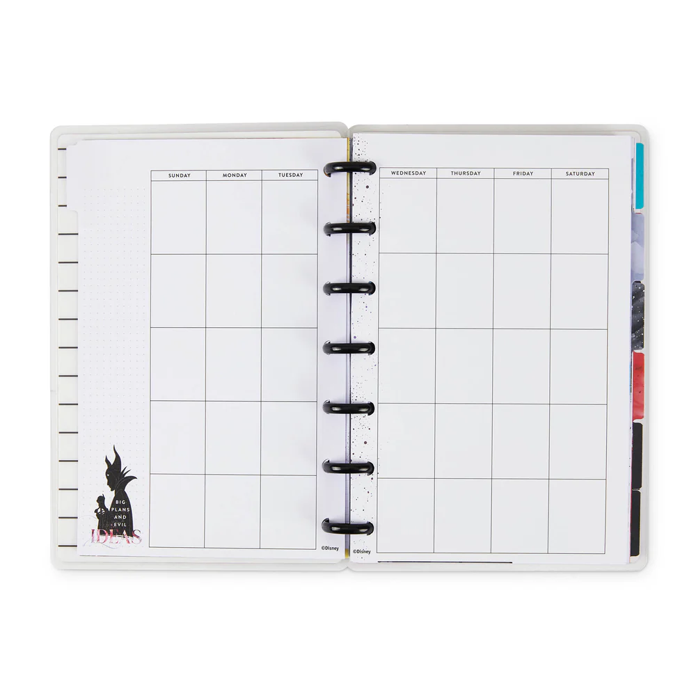 Undated Disney© Villains Mini Dashboard Happy Planner - 12 Months 4 Undated Disney© Villains Mini Dashboard Happy Planner - 12 Months