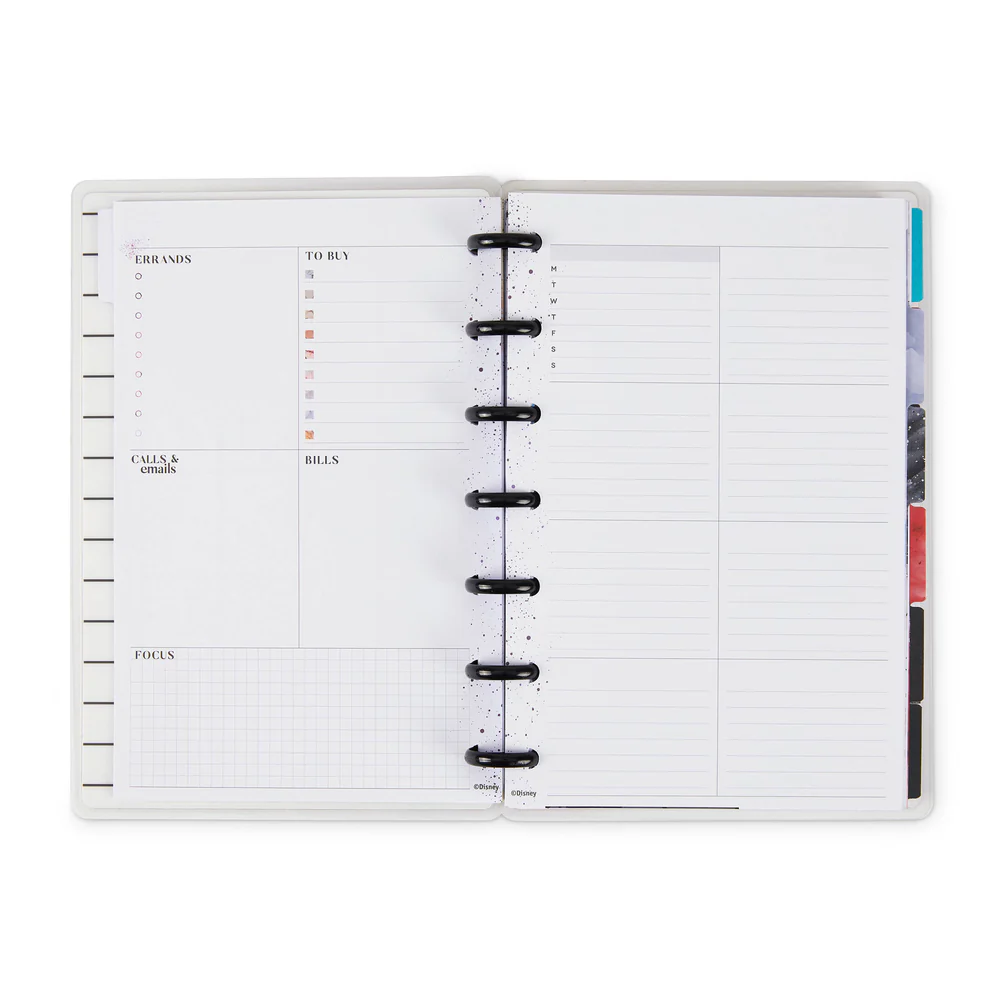 Undated Disney© Villains Mini Dashboard Happy Planner - 12 Months 5 Undated Disney© Villains Mini Dashboard Happy Planner - 12 Months