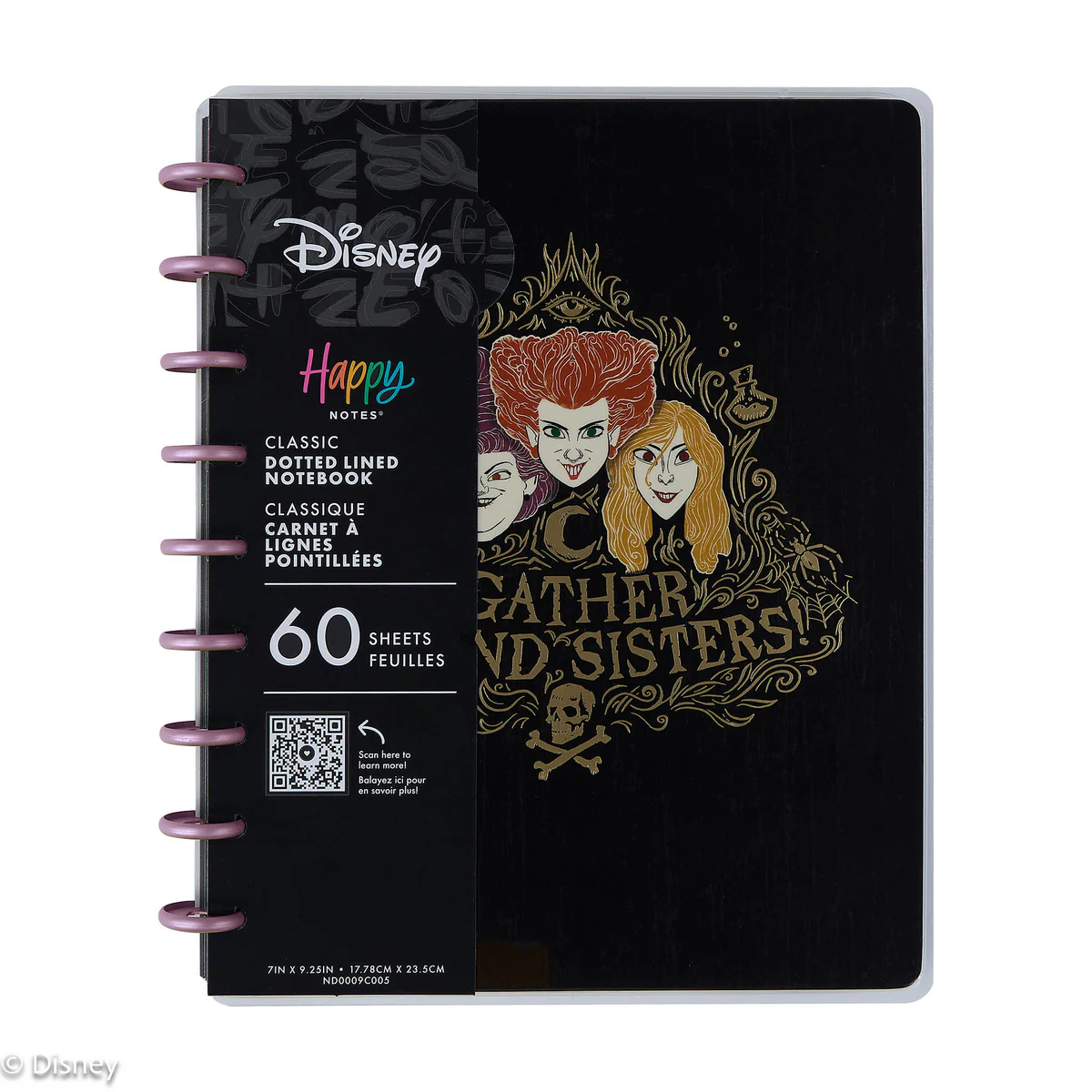 Disney Hocus Pocus - Dotted Lined Classic Notebook - 60 Sheets 5 Disney Hocus Pocus - Dotted Lined Classic Notebook - 60 Sheets