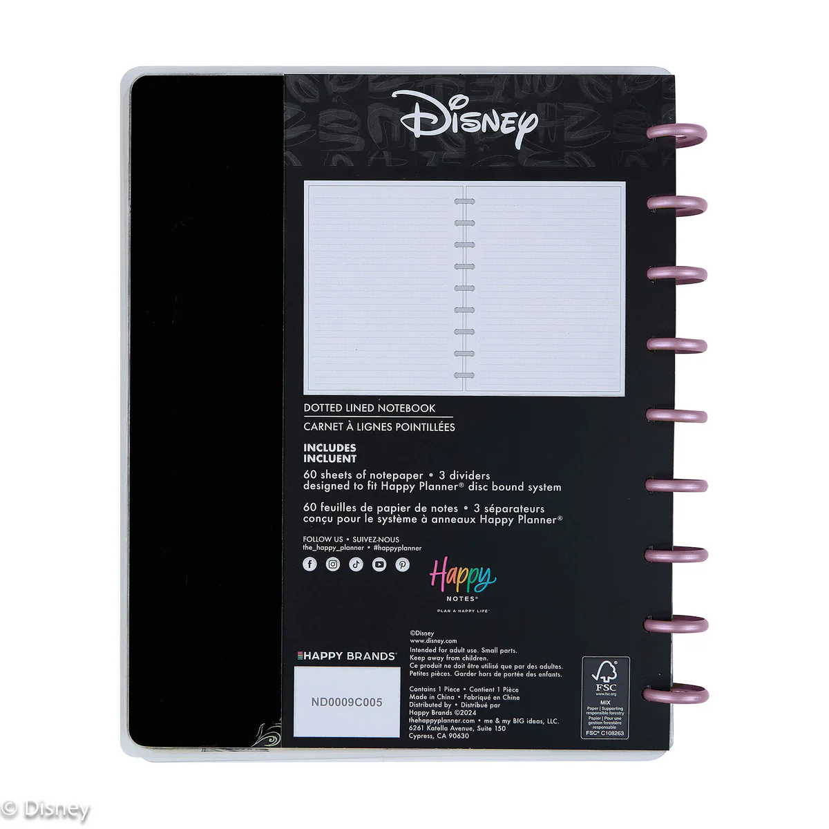 Disney Hocus Pocus - Dotted Lined Classic Notebook - 60 Sheets 7 Disney Hocus Pocus - Dotted Lined Classic Notebook - 60 Sheets